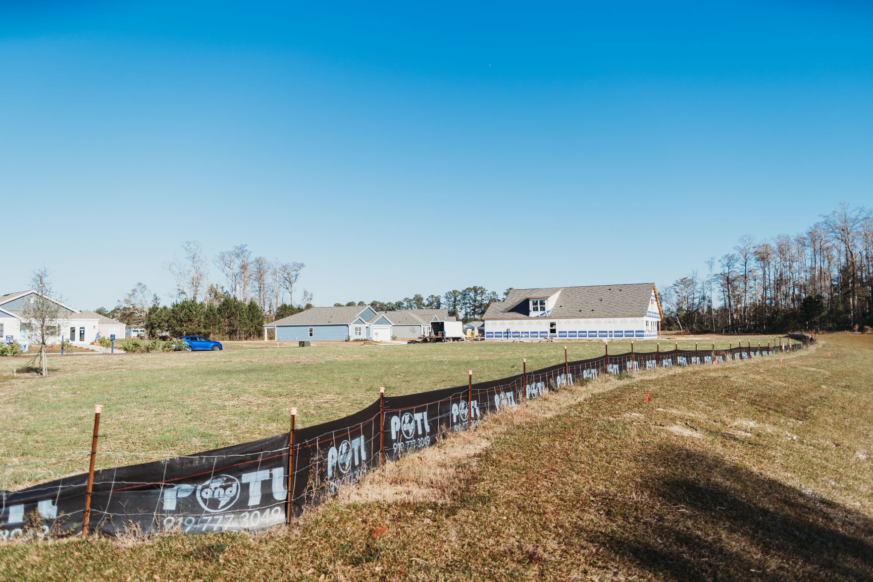 New homes being built in Brunswick County, NC